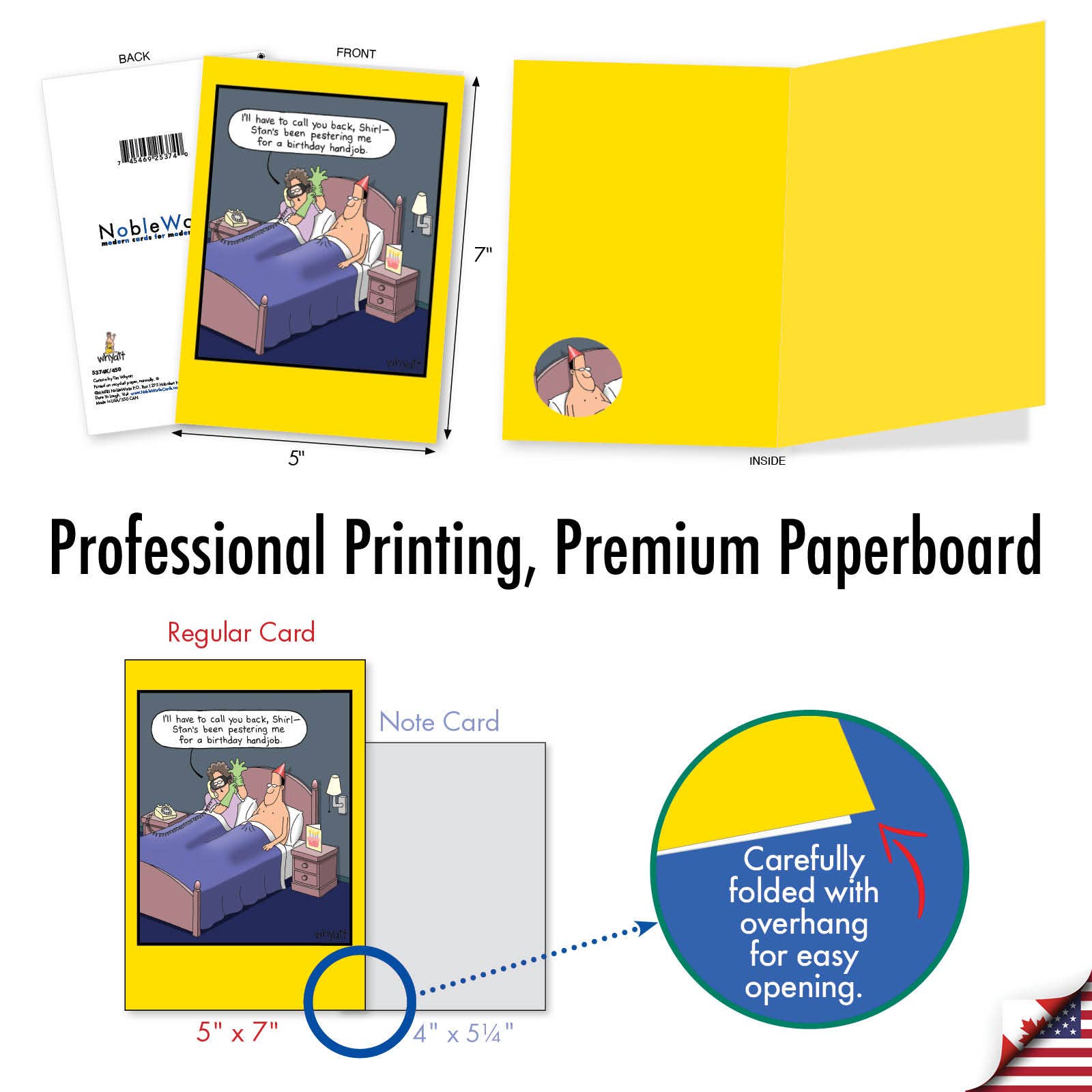 NobleWorks - Wholesale Everyday Greeting Card - NobleWorks - Hand job - All Occasions Card4