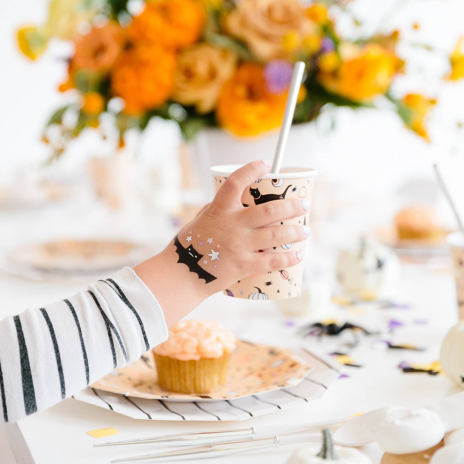 Jollity & Co. + Daydream Society - Wholesale Temporary Tattoo - Kids - Hocus Pocus Temporary Tattoos - 2 Pk.1