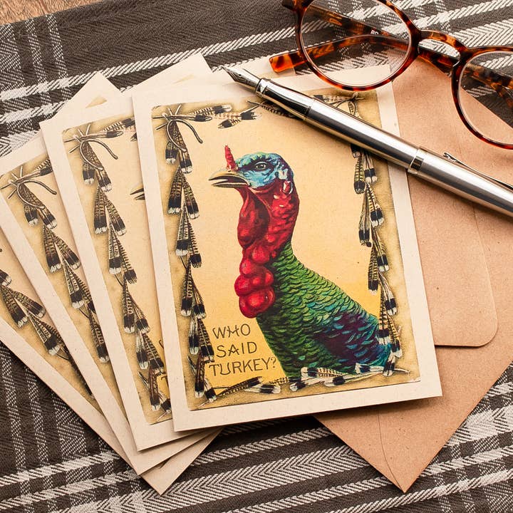 Sunshine and Ravioli - Wholesale Thanksgiving Card - Thanksgiving Card, Funny Turkey