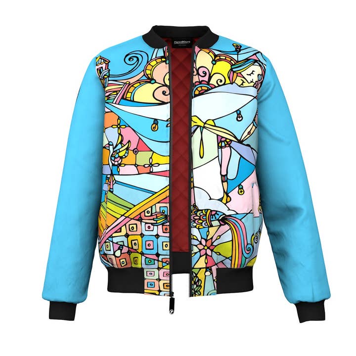 Wonderland Bomber Jacket for wholesale by FreshHoods