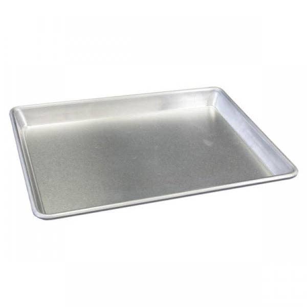 Aluminum 254mm x 152mm (10" x 6") Eighth Size Sheet Pan, 20 for wholesale by Kitchway