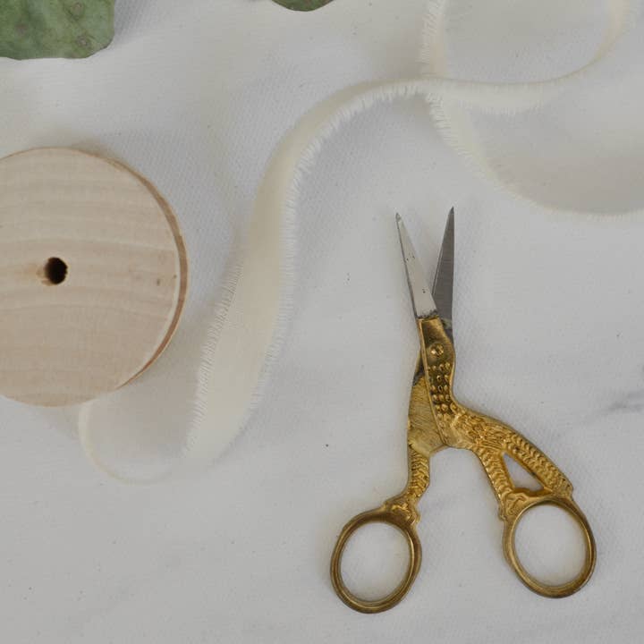 Petite Brass Bird Scissors for wholesale by White Gables Home
