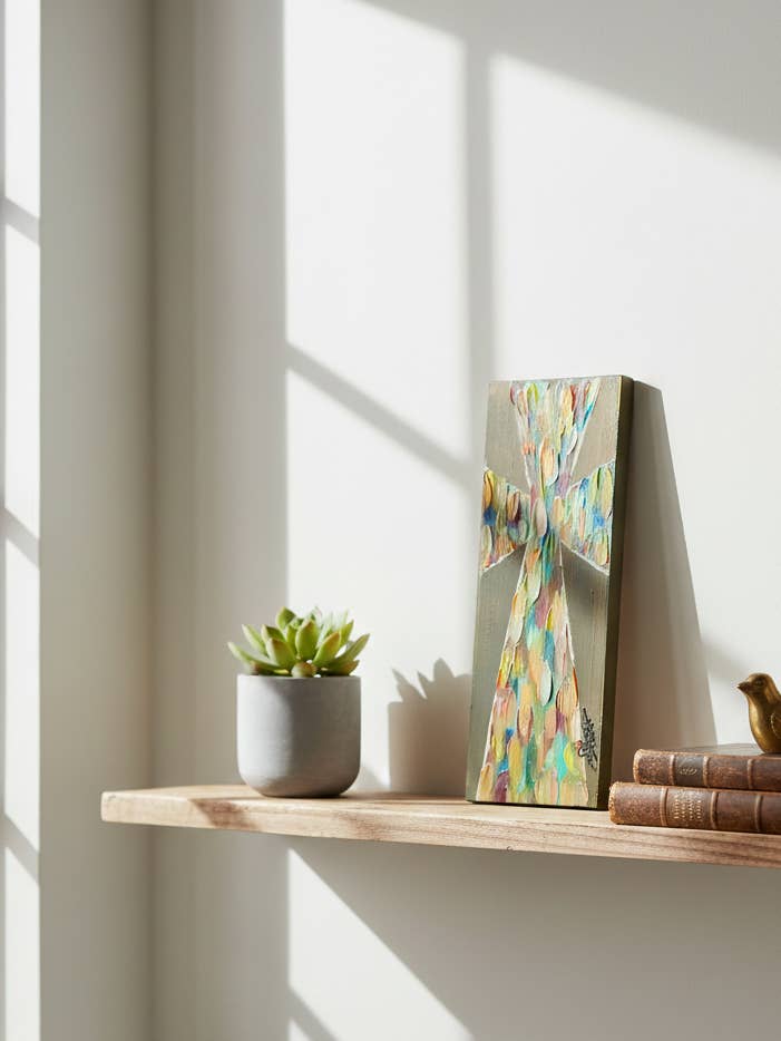 Panneau teinté multicroix pour la vente par Loftin Design Co