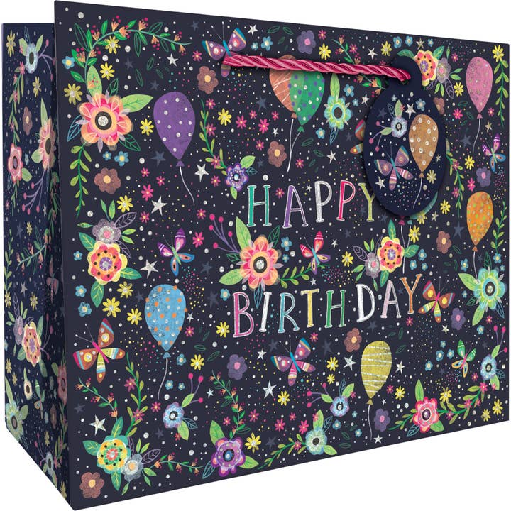 Totes - Jumbo - Beautiful Birthday for wholesale by Jillson & Roberts