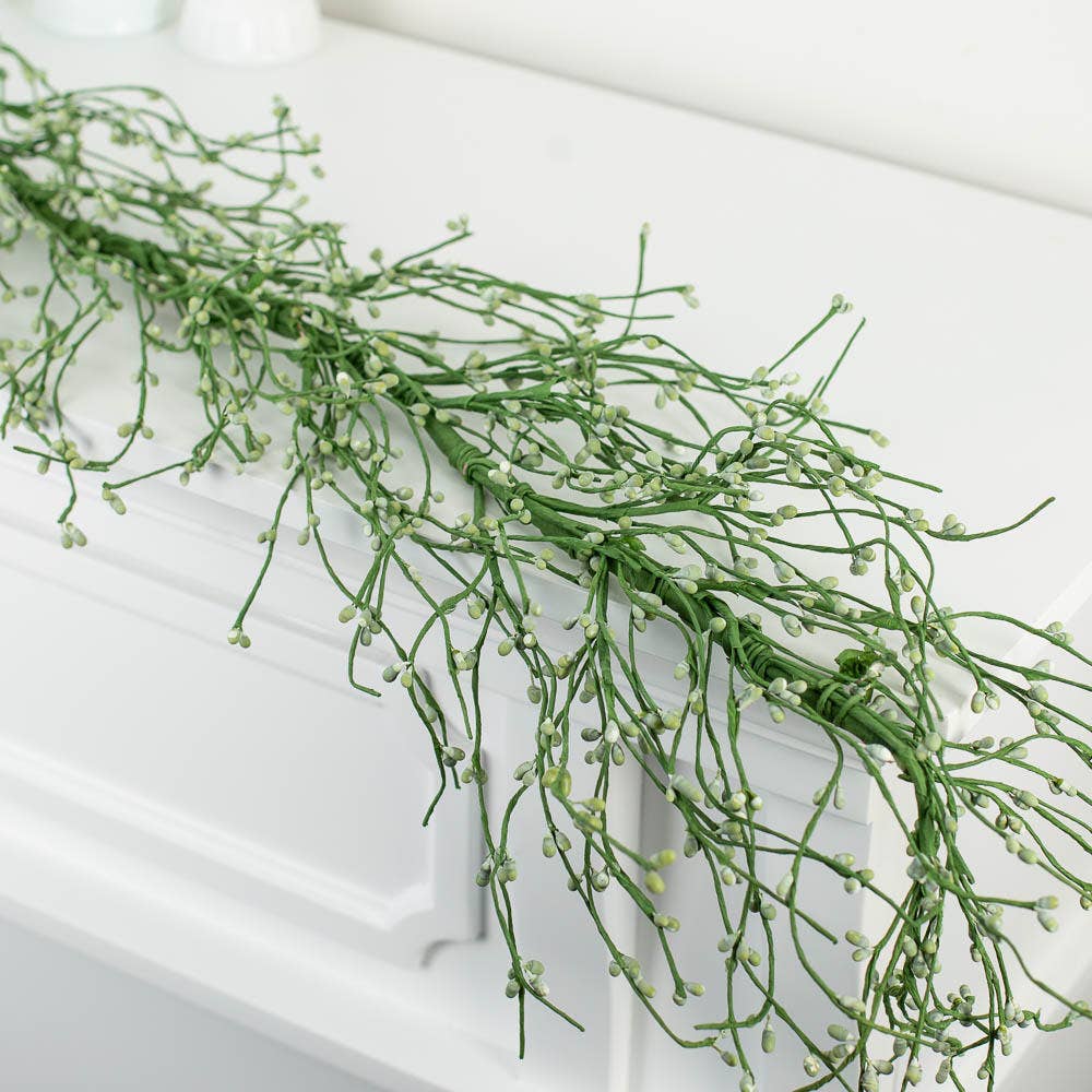 Factory Direct Craft - Wholesale Bunting/Garland - 56" Spring Pip Berry Garland  - Select Color9