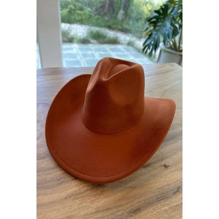 One and Only Accessories - Vente Chapeau de cowboy – femme - CHAPEAU DE COWBOY EN FEUTRE VÉGÉTALIEN26