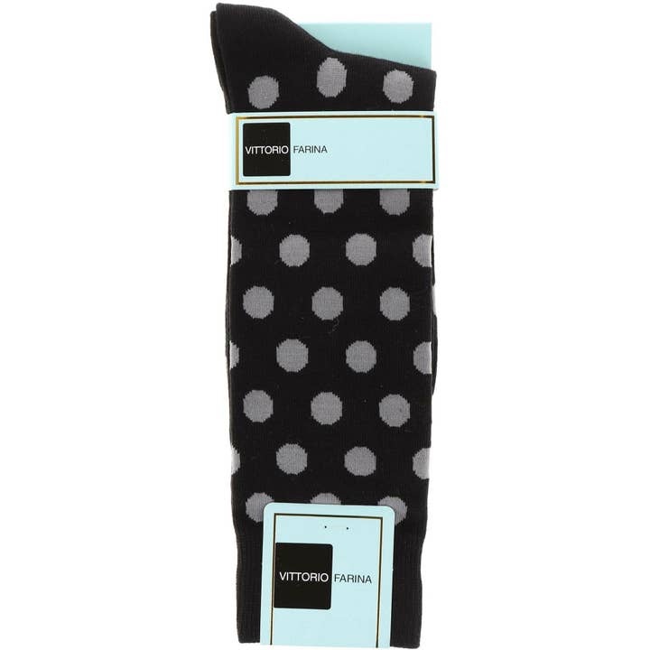 Chaussettes à pois Vittorio Farina de Classy Cuf pour homme pour la vente par Dubal Brothers