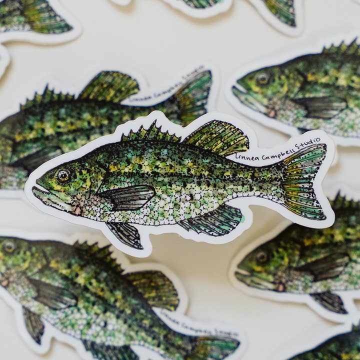 Fish Sticker for wholesale by Linnea Campbell Studio
