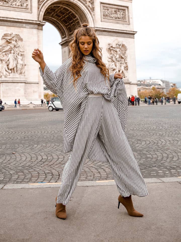 Marrakesh Cowl Neck Set for wholesale by Kin Amora