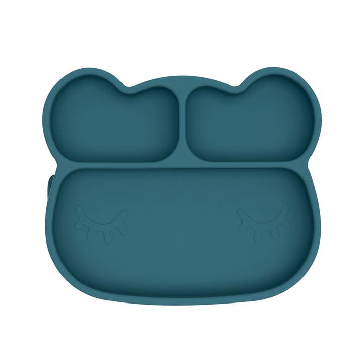 We Might Be Tiny - Wholesale Dinner plate – Kids & Baby - Bear Stickie® Plate - Blue Dusk