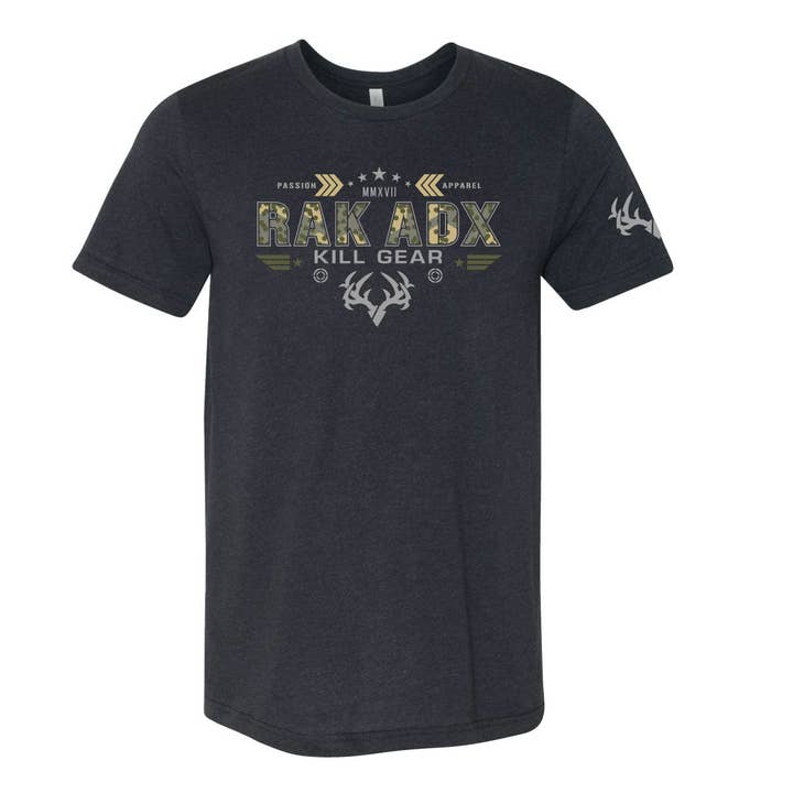 Rak•Adx Hunting Apparel - Wholesale Screen Printed T-Shirt - Men's - Tracker Jacker Tee2