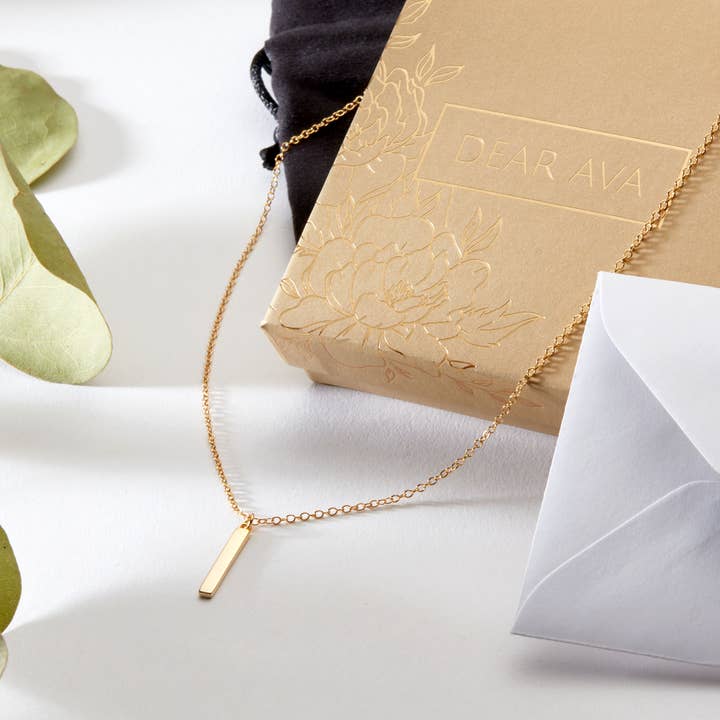 Gold Inspirational Necklace for wholesale on Faire3