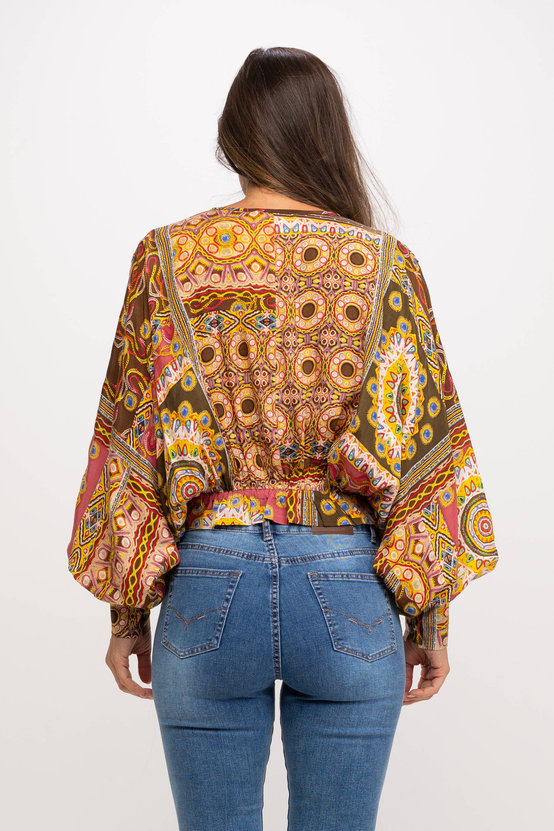 CHOCOLATE Blusa PR1095B de venta al por mayor en Faire2