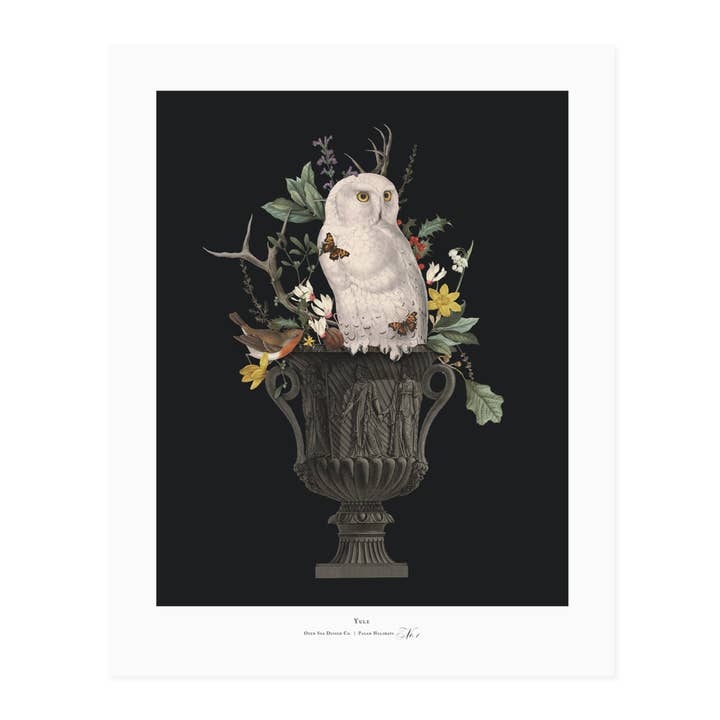 Yule Vase Art Print for wholesale by Open Sea