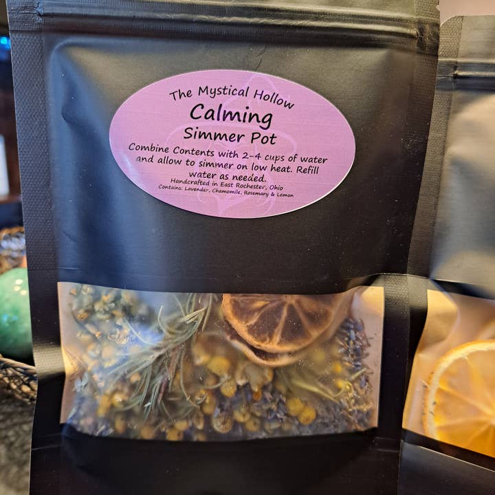 Calming Simmer Pot Kit for wholesale by The Mystical Hollow