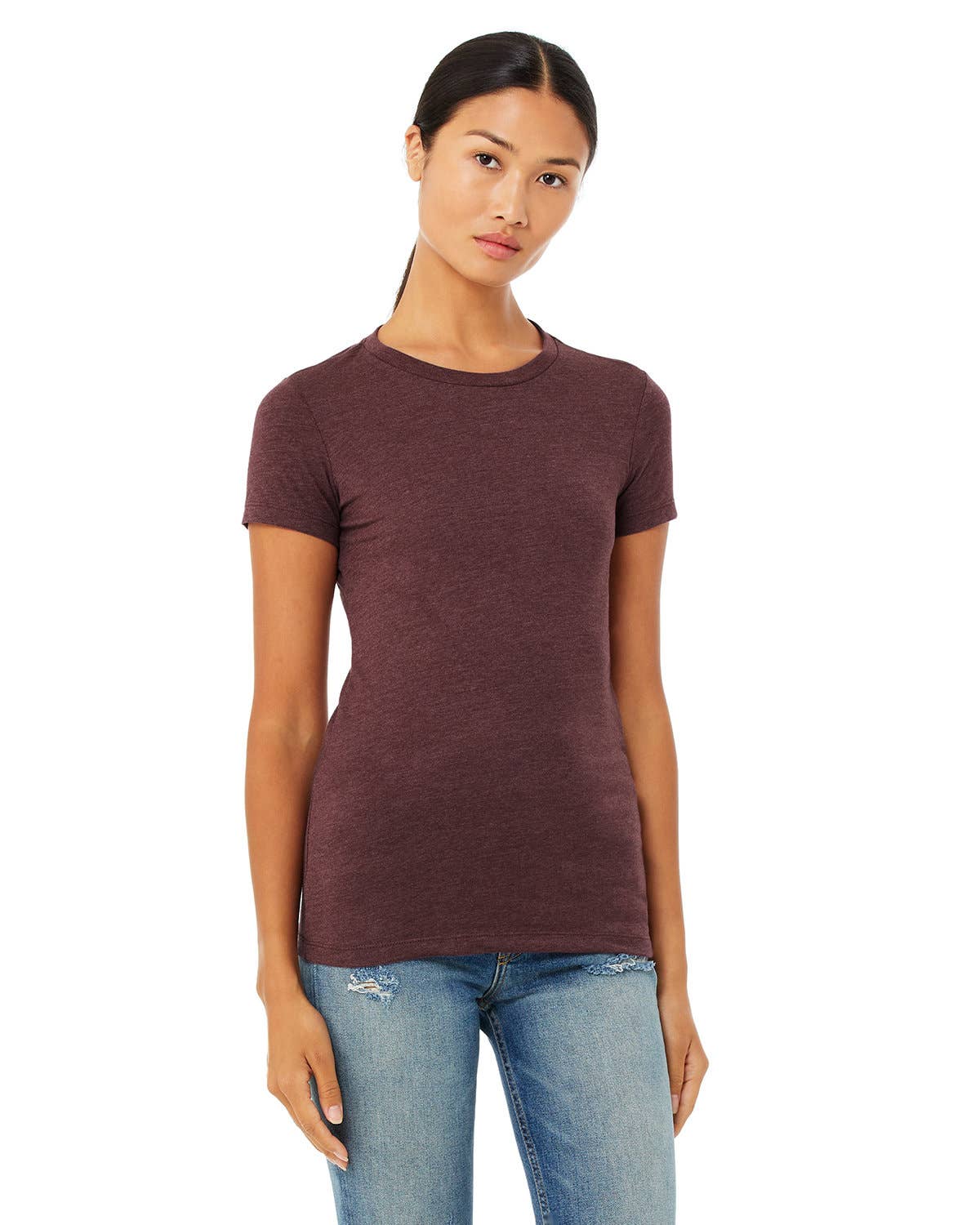 Total Apparel - Wholesale T-Shirt - Women's - Bella + Canvas 6004 - Ladies' Slim Fit T-Shirt43