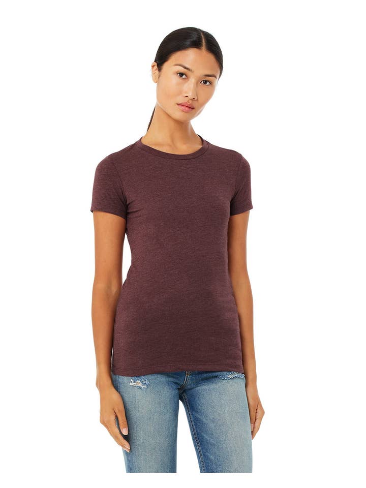 Total Apparel - Wholesale T-Shirt - Women's - Bella + Canvas 6004 - Ladies' Slim Fit T-Shirt43