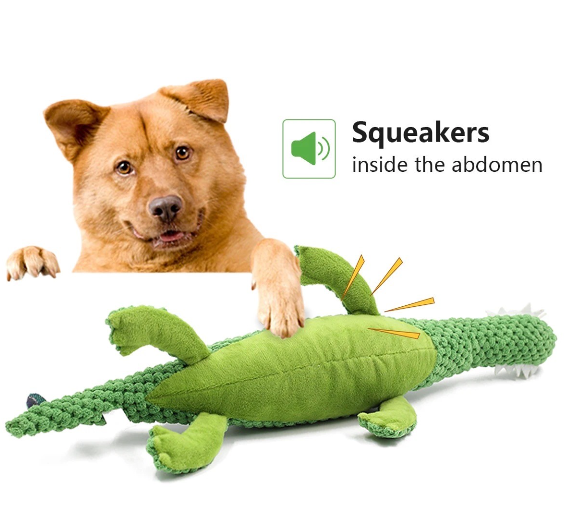 Toys N Treats Box - Wholesale Pet Plush Toy - Dog - Nile Crocodile XL Plush Toy for Dogs2