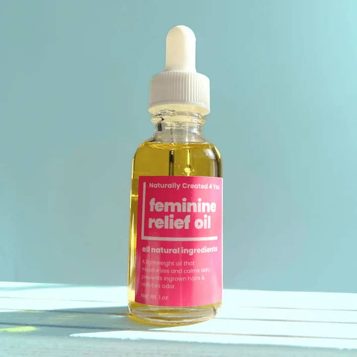 Feminine Relief Oil - 1 oz for wholesale by Naturally Created 4 You