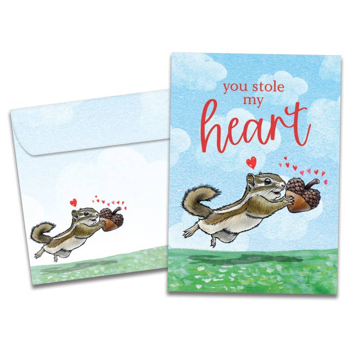 Stole My Heart Valentine's Day 4 Pack 22466 for wholesale by Tree-Free Greetings