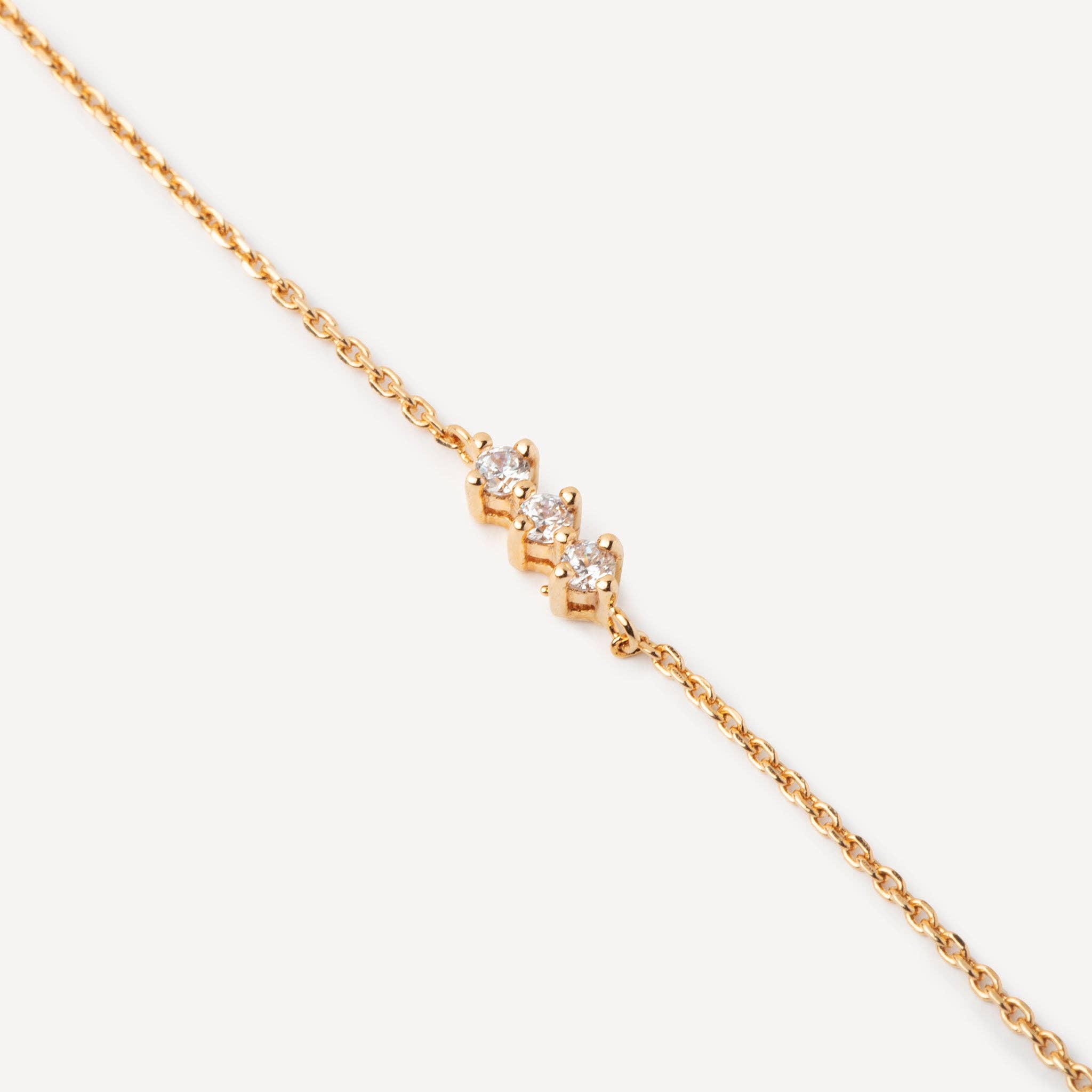 Meora Paris – Pulseira de elo e corrente por atacado – Pulseira Horizon banhada a ouro 18k1