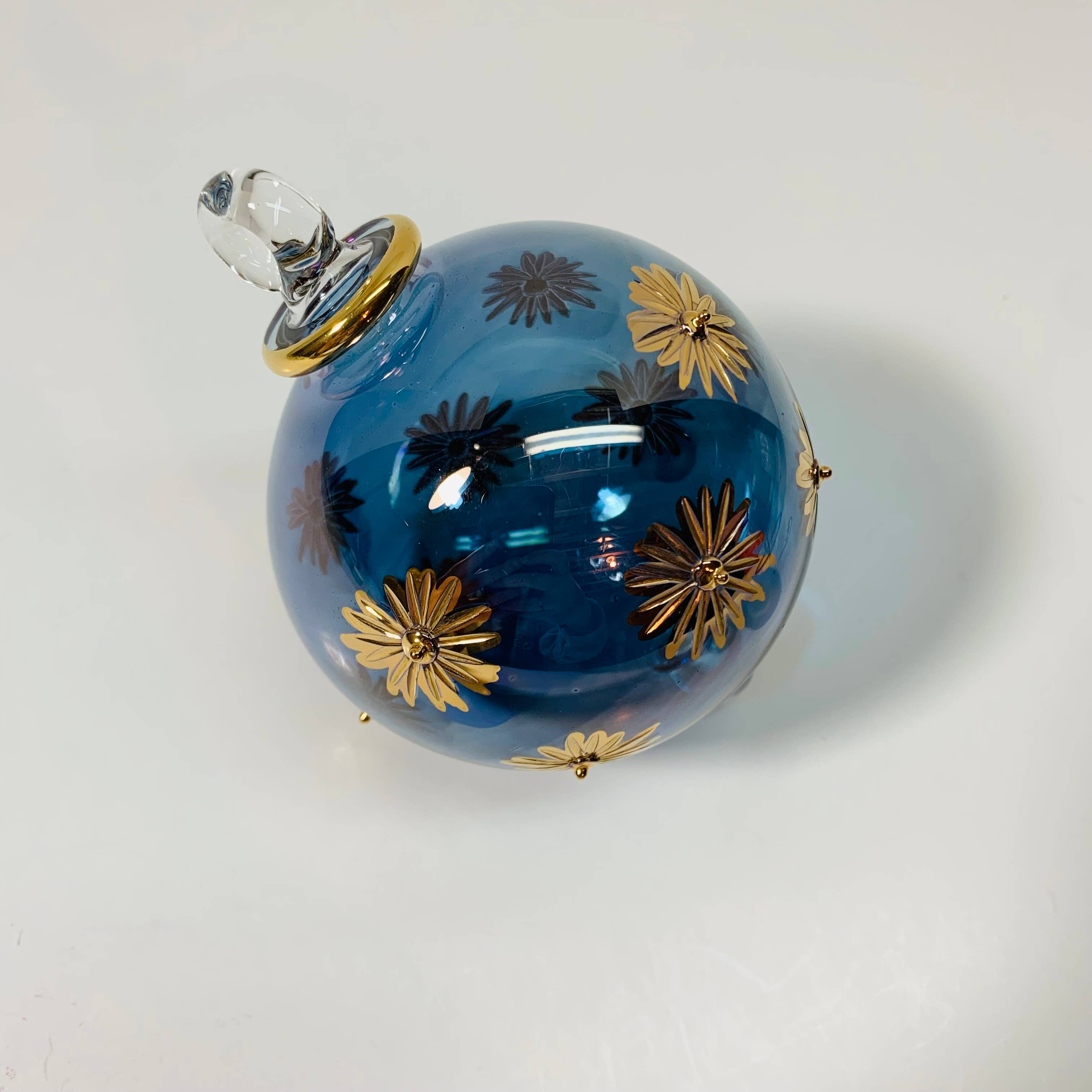Dandarah - Wholesale Ornament - Blown Glass Ornament - Starry Blue Sky3