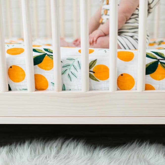 Clementine Kids - Wholesale Cot/Crib Sheets - Clementine Crib Sheet