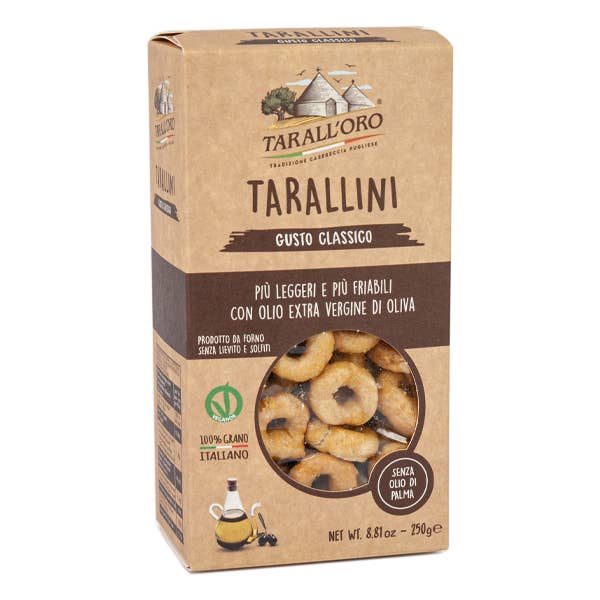 Tarallini gusto classico Tarall'oro 250 g. - Breadstick for wholesale by Gourmandise