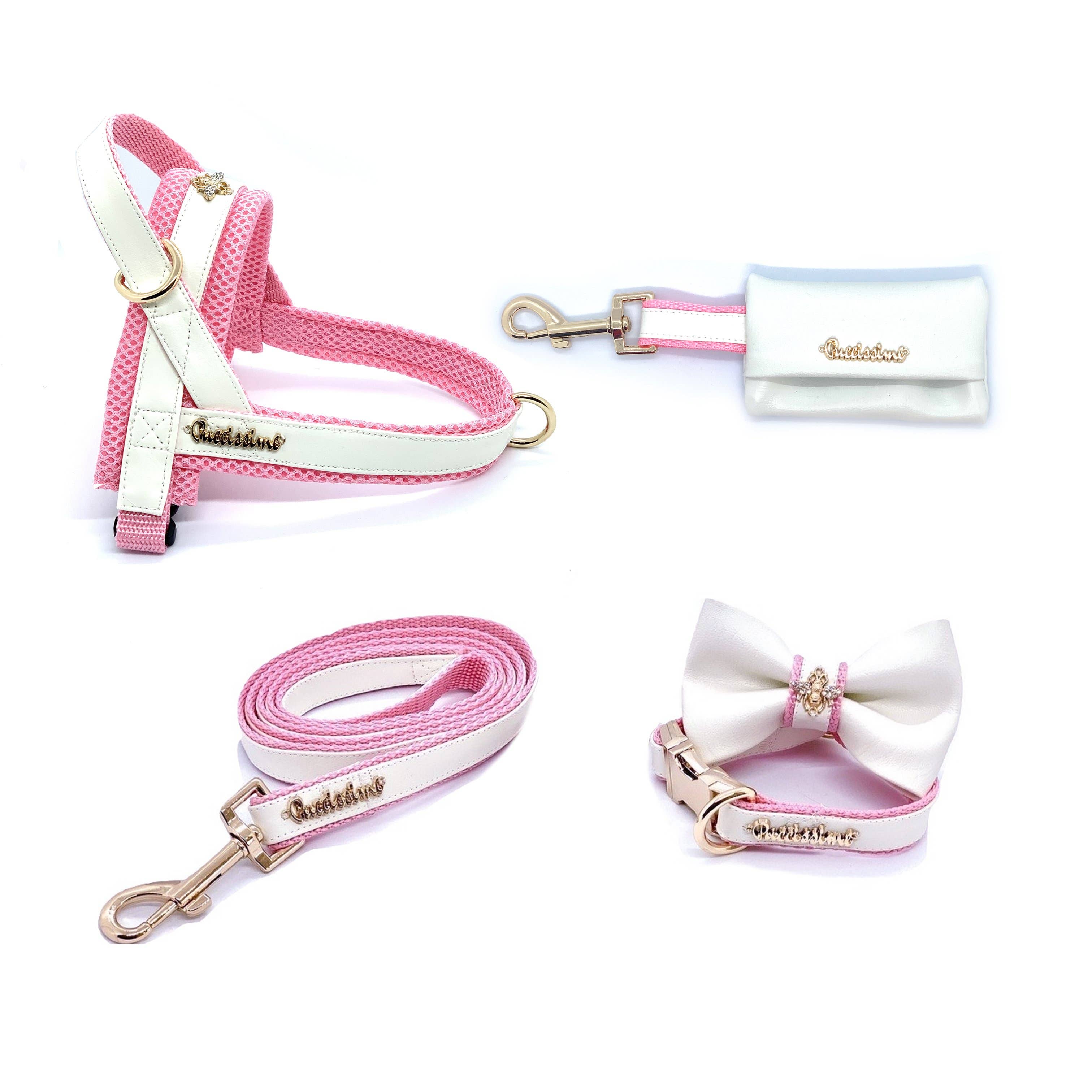 Puccissimé Pet Couture - Wholesale Pet Collar - Dog - My Baby Girl Collar, Bow Tie, Leash Dog Set10
