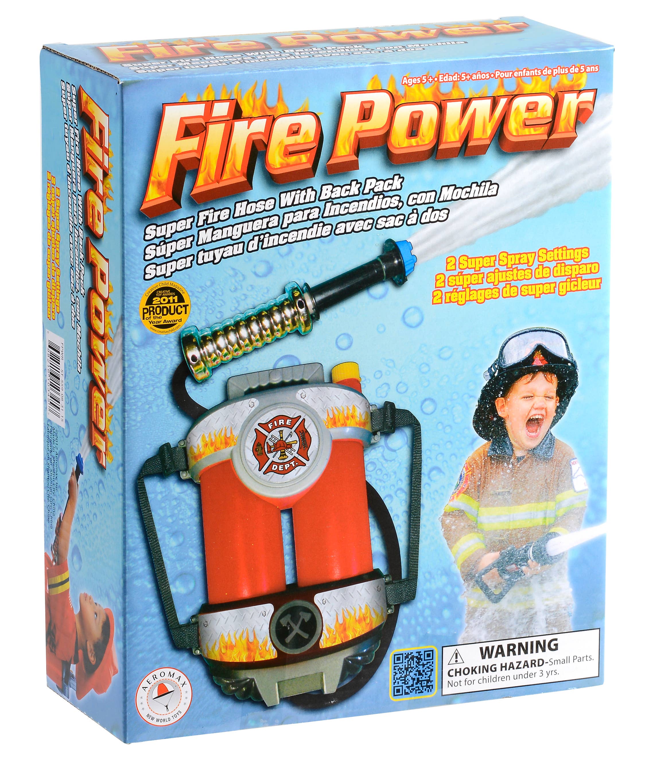 Aeromax Toys - Wholesale Beach/Pool Toy - Kids & Baby - Fire Power, Super Fire Hose With Backpack5