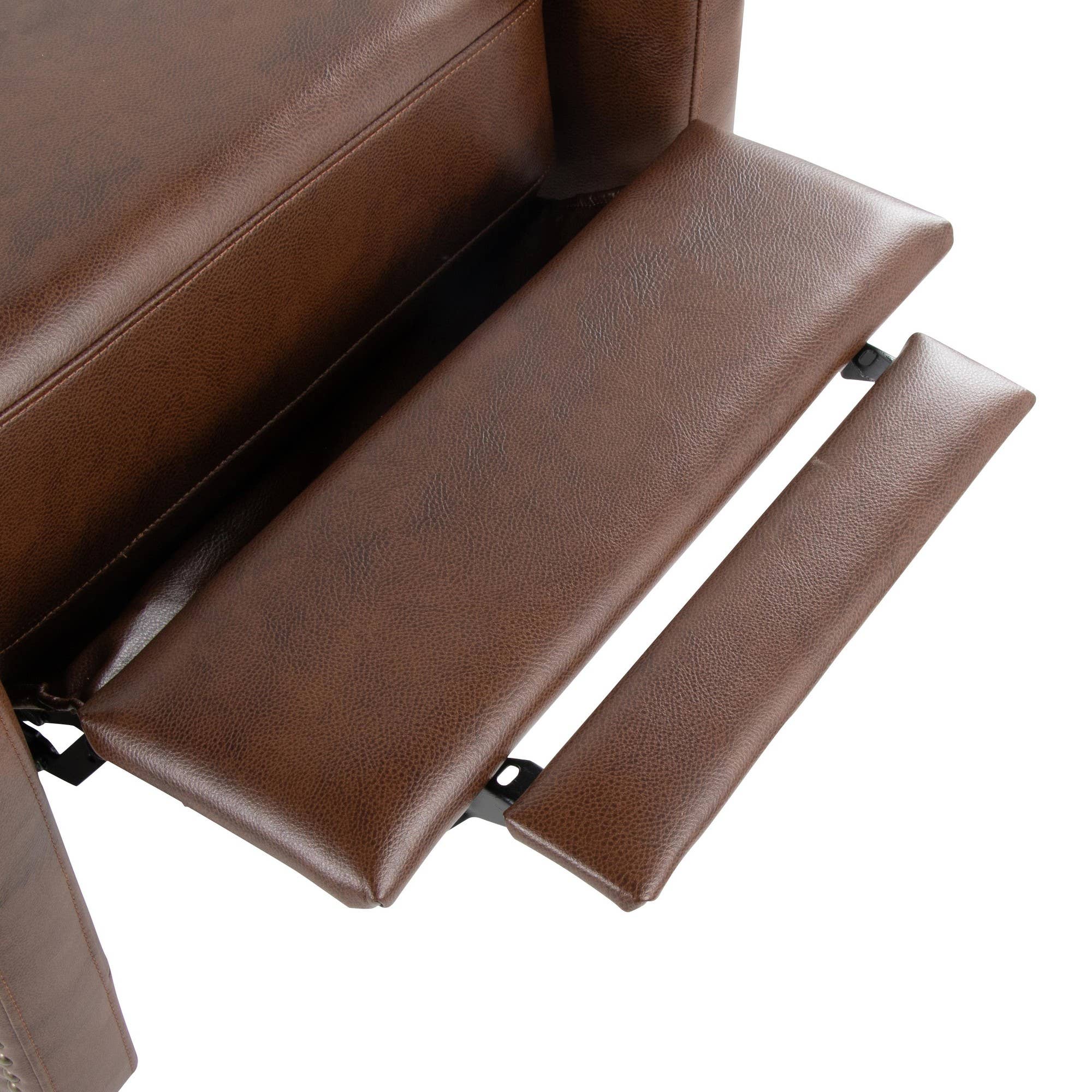 Stanley Recliner in Black Wood for wholesale on Faire7