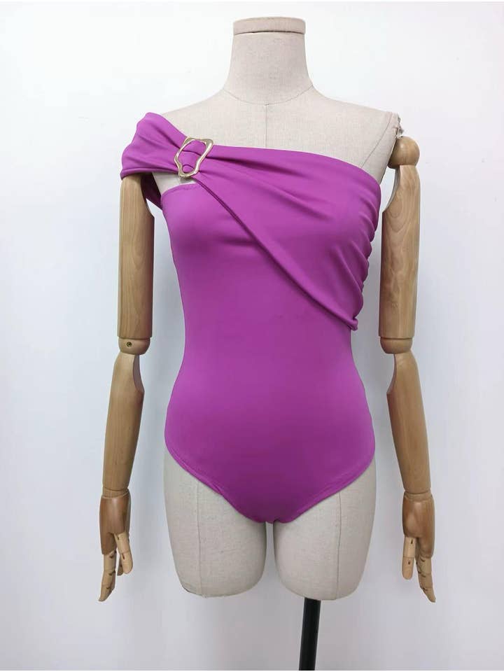 LORIANE - Wholesale Blouse - Women's - 7082/61103 One-piece bodysuit bustier