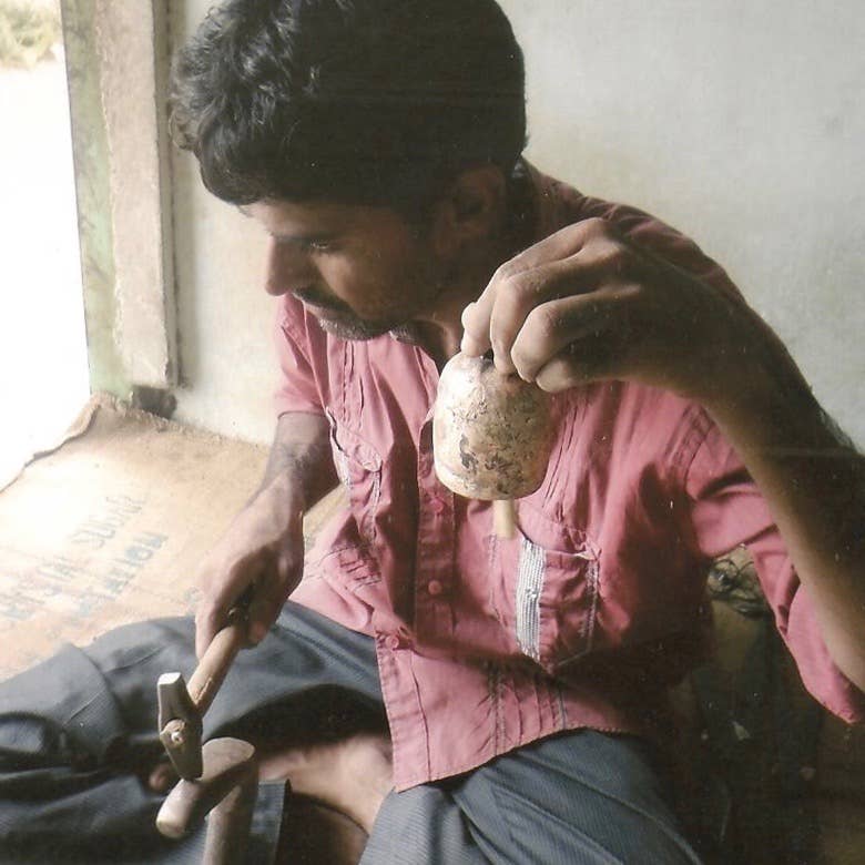 Indika – wholesale Vindspel – Vindspel med 7 handstämda brasenske klockor, trädgårdsvindspel18