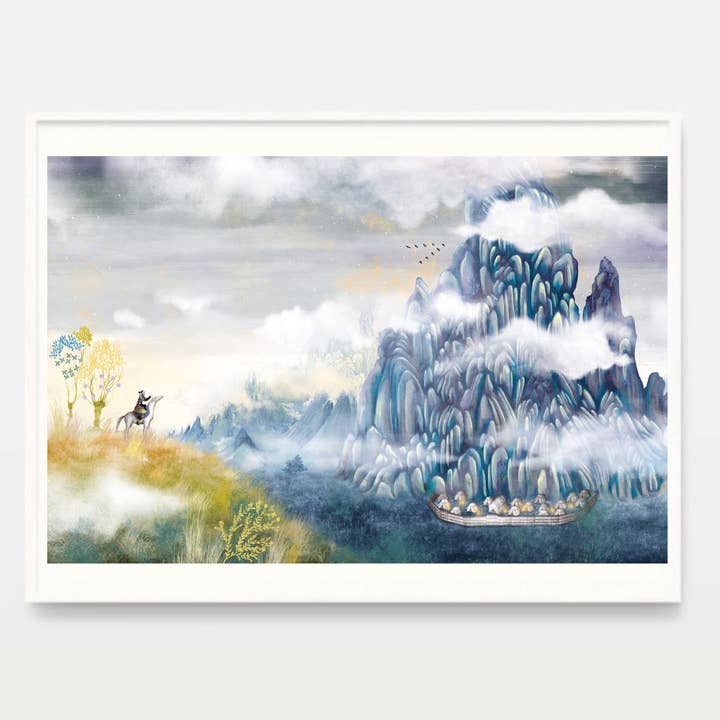 Hop! - Wholesale Art Print - Print Mulan 7 by Francesca Dell'Orto