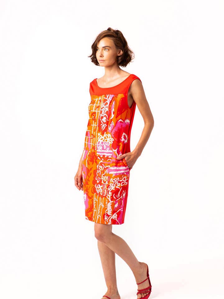 Assamblage Dress for wholesale by Mamatayoe