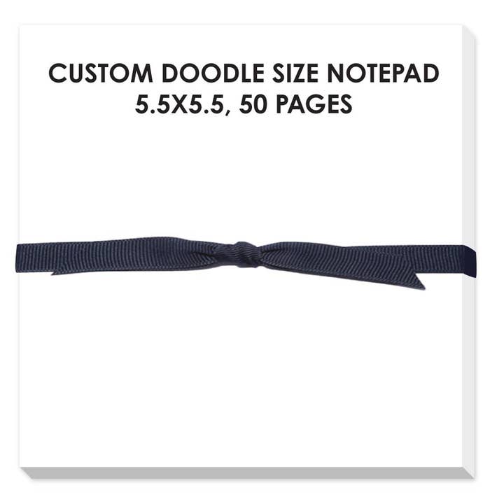 Donovan Designs - Wholesale Notepad - CUSTOM DOODLE NOTEPAD