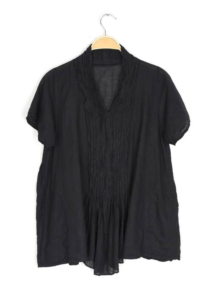 Thai Cotton Pin Tuck Front Top-07304 for wholesale by Nusantara Inc.