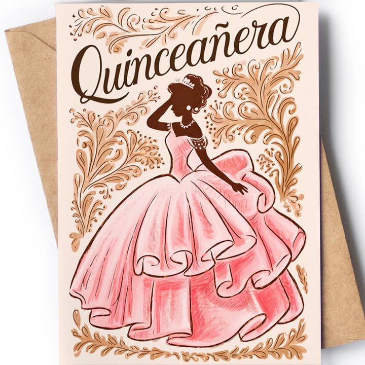 Quinceañera Card - Quinceanera 15th Birthday Gift and other Purchase Wholesale quinceanera accessories. Free Returns & Net 60 Terms on Faire trending on Faire.