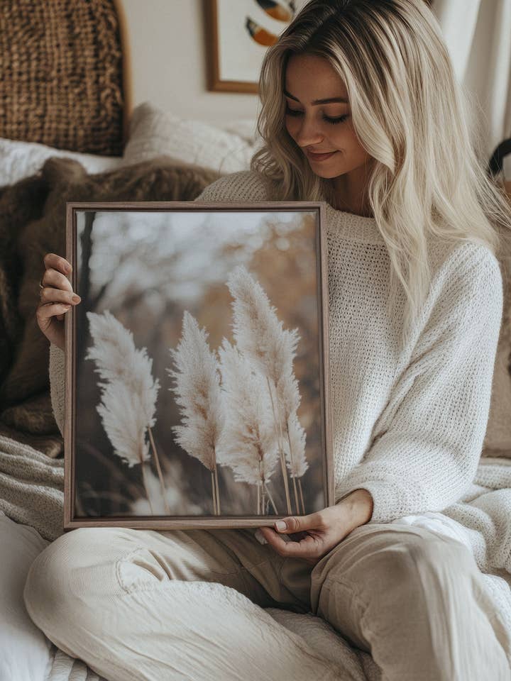 GOLDEN FEATHER, , oeuvre sur toile imprimée pour la vente par Oleka Canvas