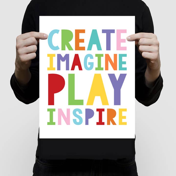 Creative Monsoon - Wholesale Art Print - Kids & Baby - Create imagine play inspire print1