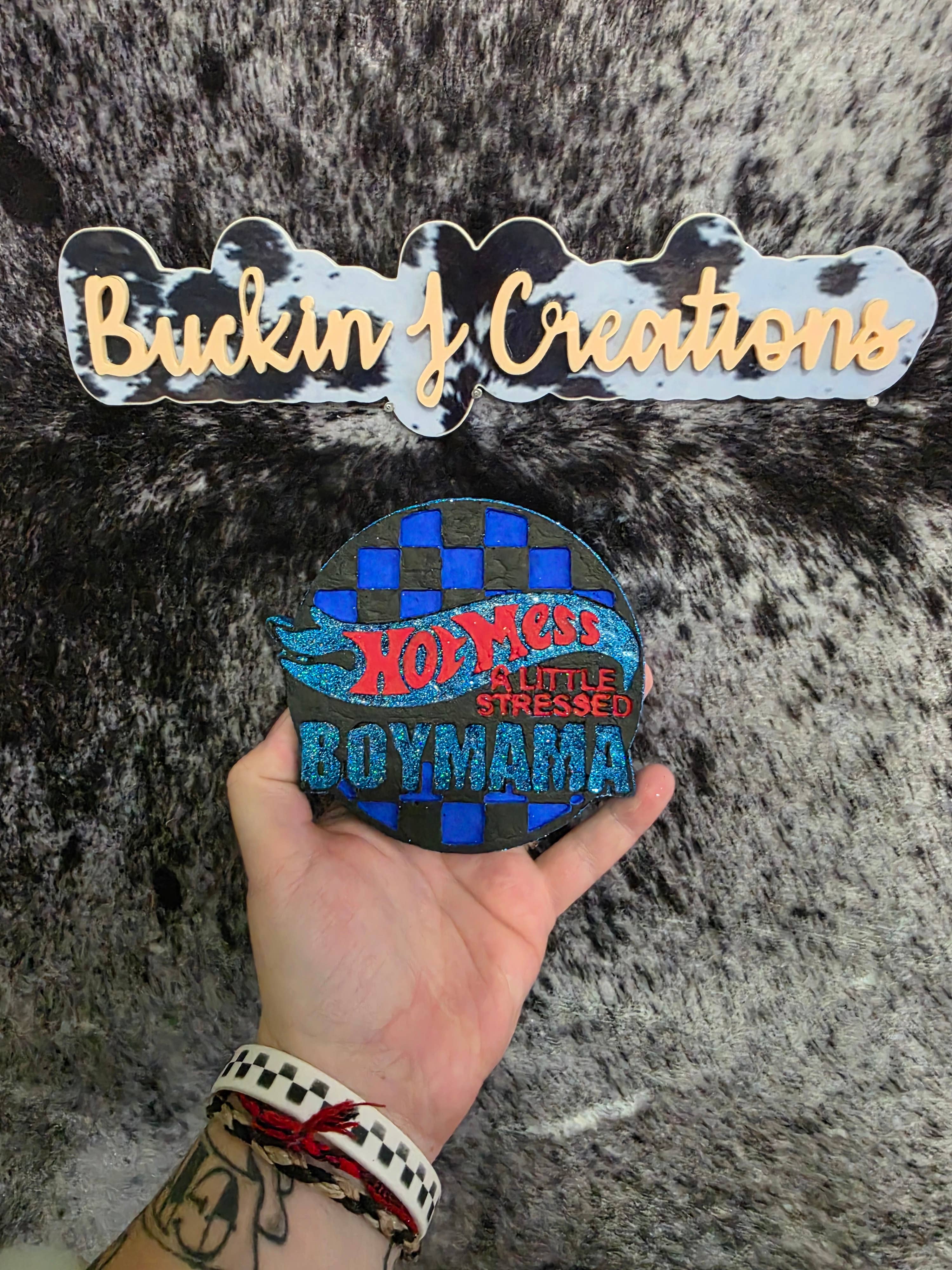 Buckin J Creations - Venta al por mayor Ambientador de coche - Mujer - Ambientador de coche para mamá de chicos desastrosos3