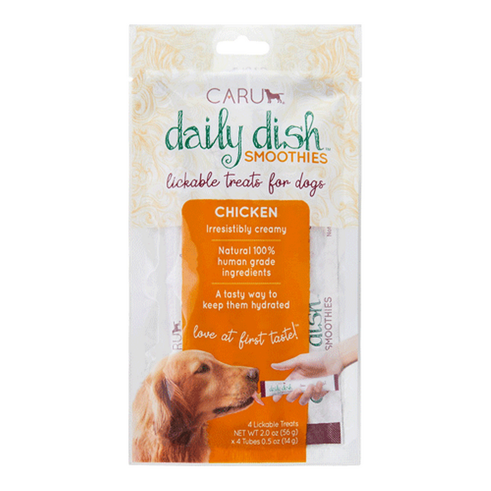 King Wholesale Pet Goods - Wholesale Pet Treats - Dog - CARU Smoothie Lickable Treats for Dogs Chicken 2oz0