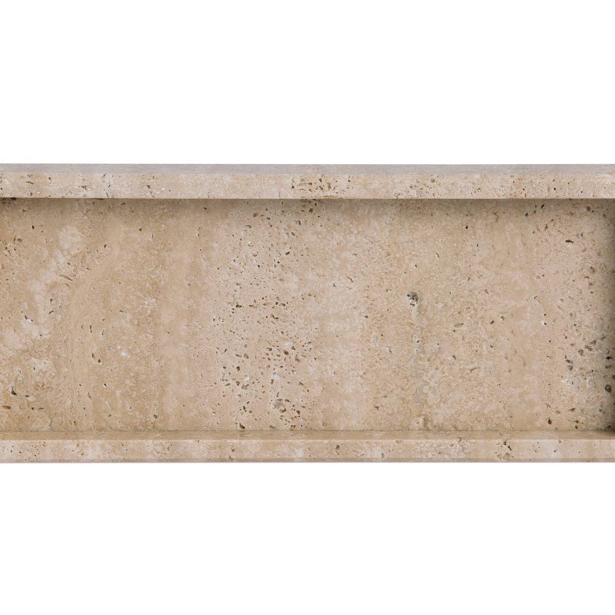 Andrea House - Vendita all'ingrosso Vassoi decorativi - Vassoio rettangolare in marmo travertino2