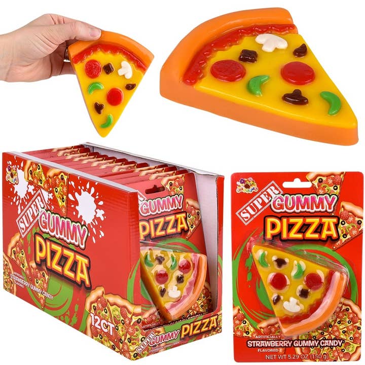 La Luna Bella - Toys - Wholesale Gummy - Super Gummy Pizza - LLB Toys