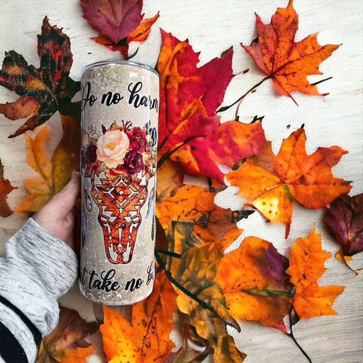 Becher „Do No Harm“, 20 Unzen für den Großhandel von Jaybird Boutique Co.