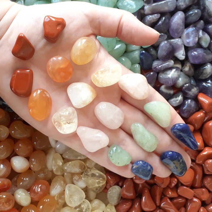 Ethically Sourced Small Tumbled Stone Crystals, 15-20 mm and other Purchase Wholesale real crystals. Free Returns & Net 60 Terms on Faire trending on Faire.