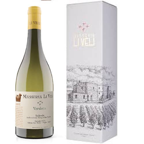 Metina SAS - Wholesale Wine Gift Bag - Askos Verdeca Masseria Li Veli Magnum 1.5 Liter Gift Box0