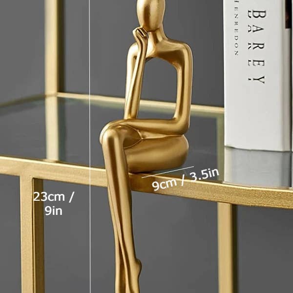Moderny - Wholesale Decorative Figurine - Gold Abstract Figurines2