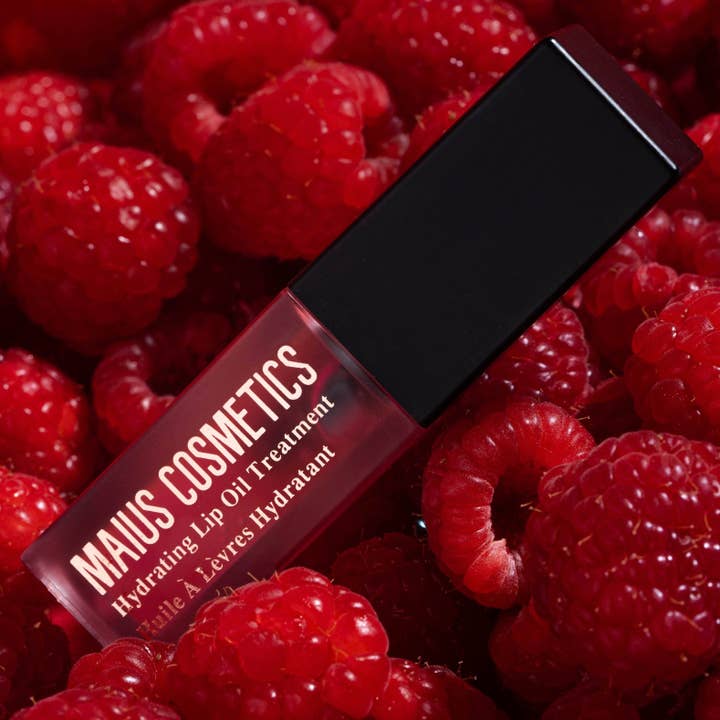 RASPBERRY HYDRATING LIP OIL for wholesale by MAIUS COSMETICS
