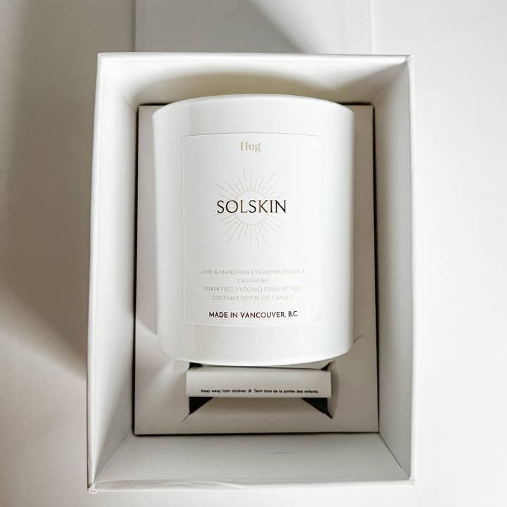 Hug Forever Florals and Luxury Candles – Vela em jarro/copo por atacado – Vela de Luxo SOLSKIN 2